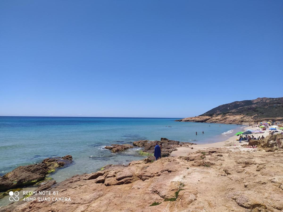 Capo Blu - Santa Margherita di Pula Villa Bagian luar foto
