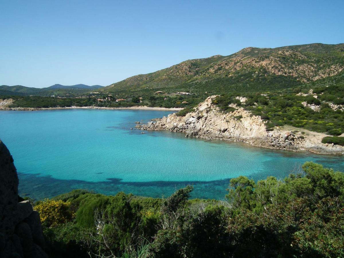 Capo Blu - Santa Margherita di Pula Villa Bagian luar foto